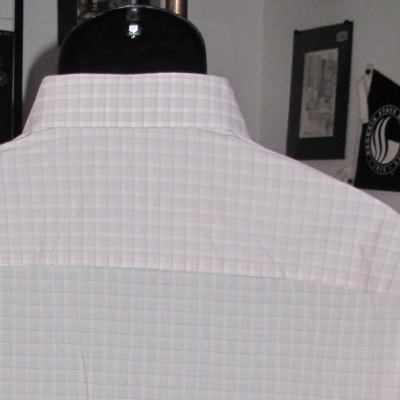 Sized 18 - 34/35 - 2XL Calvin Klein Steel Dress Shirt - Picture 14 of 15